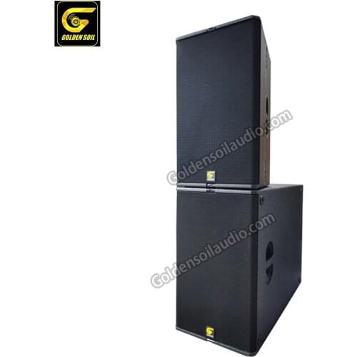 T24N Dual 12'' Two Way Passive Speaker And B30 Double 15 Inch Subwoofer Professional Audio Dual 15'' Bass Speaker