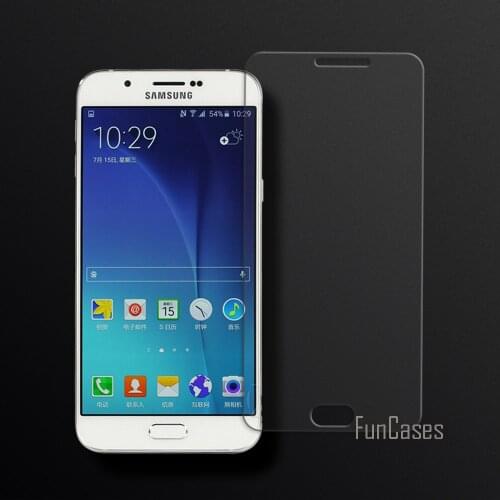 Tempered Glass For Samsung Galaxy A8 Screen Protector Film For Samsung Galaxy A8 0.26mm 2.5D Curved Screen For Samsung Galaxy A8