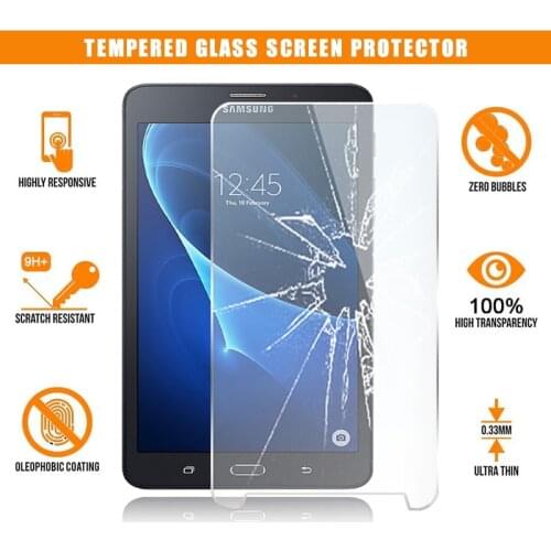 For Samsung Galaxy Tab A 7.0 (2016) T280 Tablet Tempered Glass Screen Protector 9H Premium Scratch Resistant Film Cover