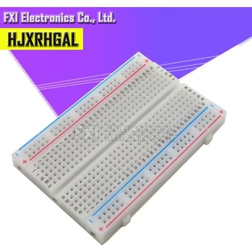 1PCS 400 Points Solderless Bread Board igmopnrq Breadboard PCB 8.5*5.5cm Test Board