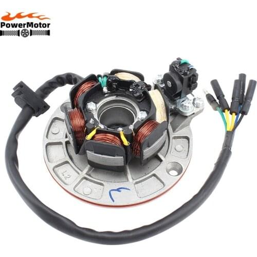 5 Wires 6 Coils Ignition Magneto Stator Magneto Generator Coil For YINXIANG 150CC 160CC Engine ATVS Go Kart Scooterss