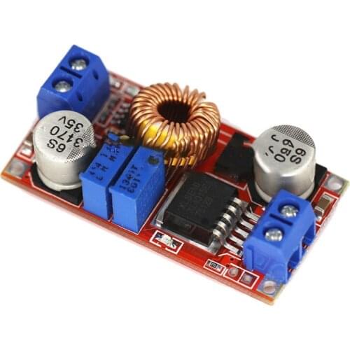 6PCS Lithium Battery Charger Module Board 5A DC to DC CC CV Step-Down Charging Board Module Buck Converter Board