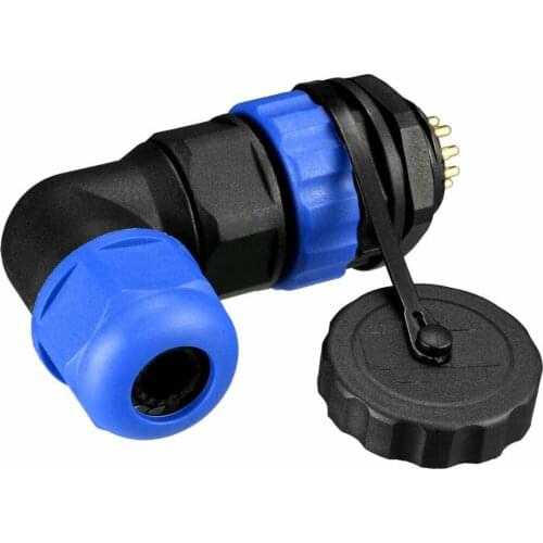 Aviation Connector 20.5mm 10P 5A 250V SD20-10 Waterproof Male Wire Power