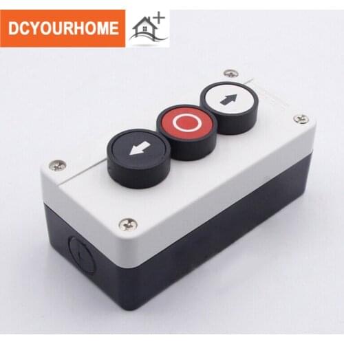 Push Button Station Up/down Arrows + Stop Button Hoist Roller Shutter Door