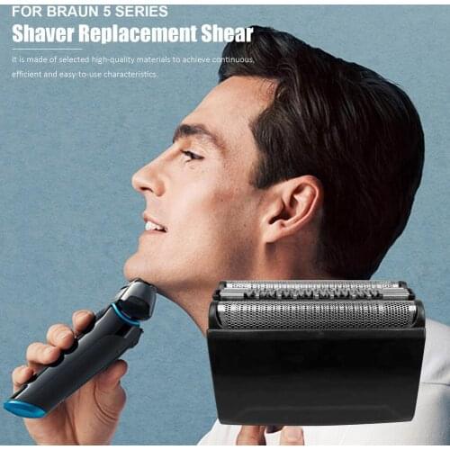 Applicable Braun electric shaver accessories 52B 52S and 5 series shavers are compatible with mens replacement shaving heads