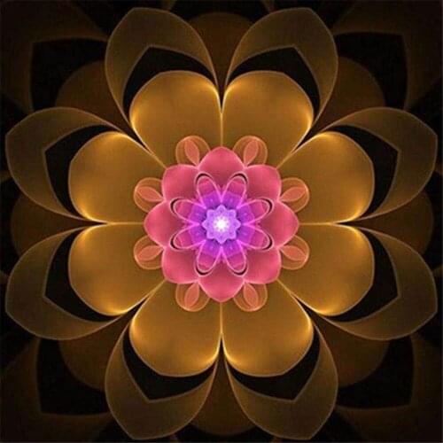 Mandala Religion Printed Canvas 11CT Cross-Stitch Patterns DIY Embroidery DMC Threads Craft Handiwork Needlework Wholesale