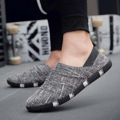 BJYL Fashion New Men Casual Shoes Men Shoes Men Sneakers Male Flats Slip On Loafers Breathable Mens driving Shoes B604
