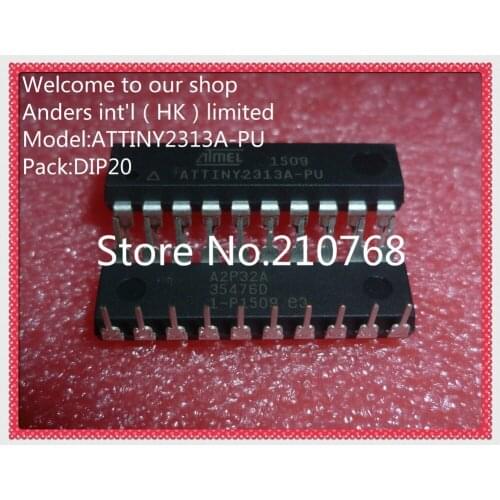 100% New original ATTINY2313A-PU ATTINY2313APU ATTINY2313A DIP20
