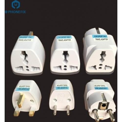 PHONEFIX UK US EU DE Plug Adapter Power Charger Adapter US EU AU DE Power Converter to UK AC Plug Charger Adapter 500W