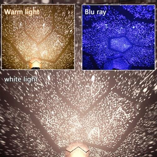 Planetarium galaxy Night Light projector Star planetari Sky Lamp Decor Celestial planetario estrel Romantic Bedroom home DIY gif