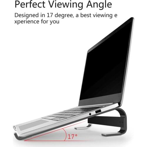 Aluminum Alloy Laptop Stand Holder Notebook Holder Cooler Laptop Accessories Non-Slip Notebook Desk Support Bracket Riser
