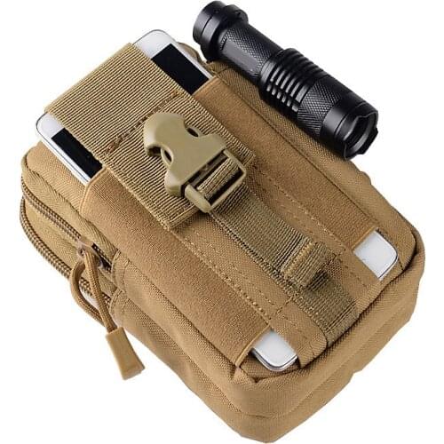 Multifunction High Capacity Tactical Military Men Sport Waist Bag Waterproof Running Bag Camping Fanny Pack For phone Coin Purse