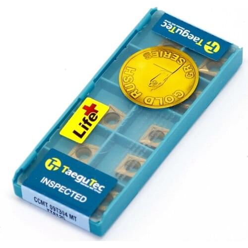 CCMT09T304 MT TT8020 CCMT09T304 MT TT8115 CCMT09T304 MT TT5100 CCMT09T304 MT TT8125 TaeguTec Lathe or Boring Inserts 10pcs