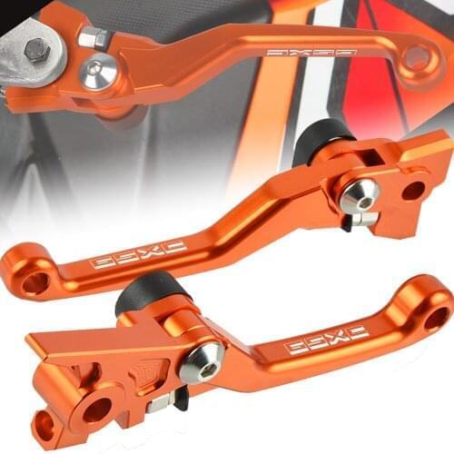 For 65S XC SX 65SX 2015 2016 2017 2018 2019 CNC Motorcycle Dirt Bike Dirt Bike Brake Clutch Levers orange 13 12 11 09 08 07