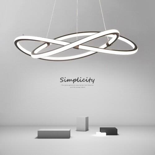 Modern LED Pendant Lamp For Living Room Decoration Circle Pendant Lighting Home Indoor LED Suspension Light Fixture