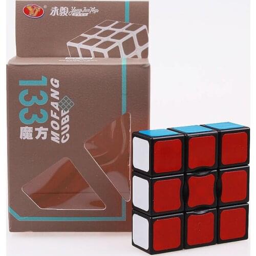 Yj 1x3x3 Magic Speed Cube Professional Puzzles Magic Square Toys Speed Cubo Yongjun 133 Neo Cube Educational Toys For Children