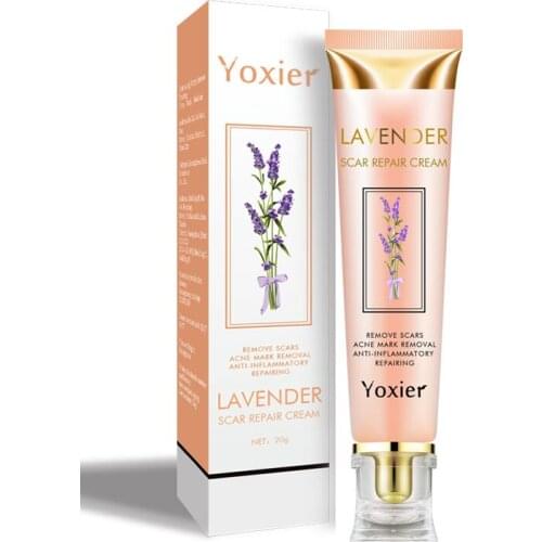 Yoxier Repair Scar Cream Acne Scar Stretch Marks Skin Care Pigmentation Corrector Anti-allergic Calm Whitening Face Cream 1pcs
