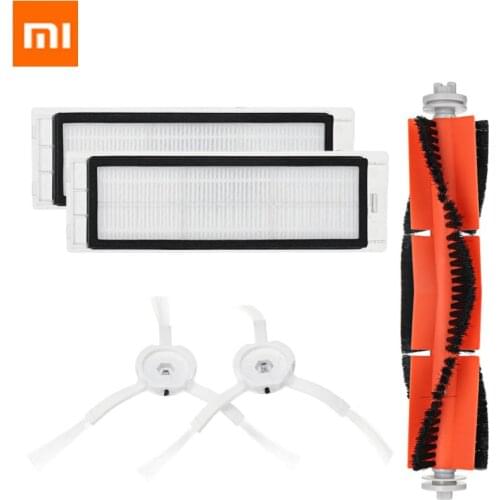 New Robot Vacuum Cleaner Main Brush Filters Side Brushes Accessories MI Robot Vacuum Cleaner Home Applicance Part For XIAOMI