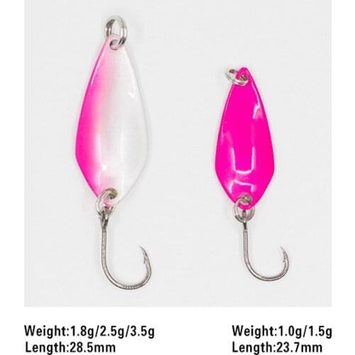 Super strength VIB fishing lure spoon 1.5/1.8/2.5/ 3.5g Iron plate hard lure carp fishing outdoor product fishing