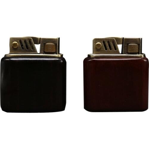 Zoro 540 winter light slingshot lighter, pure copper custom made sandalwood lighter windproof