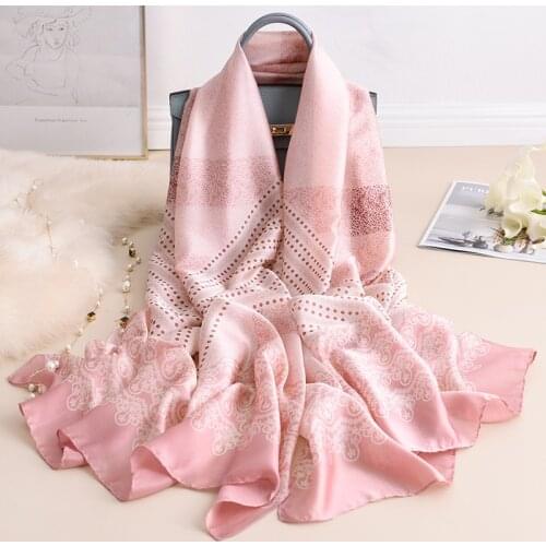 2020 Luxury Brand New Summer Women Floral Silk Scarf Beach Hijab Shawls and Wraps Female Foulard 10pcs/lot