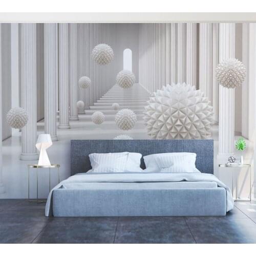 3D Modern Geometric pattern Abstract Wallpaper Art Wall Mural Living Room Sofa background TV Wall simple Mural Wallpaper Decor