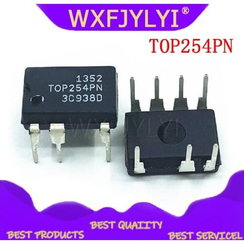 5PCS TOP254PN TOP254P DIP-7 LCD driver management chip IC TOP254
