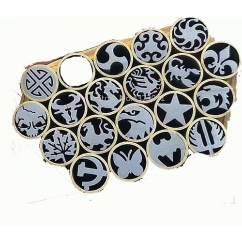 8mm mosaic rivets for DIY Knife handle length 45mm mosaic screw nail for DIY knife handle material brass tube