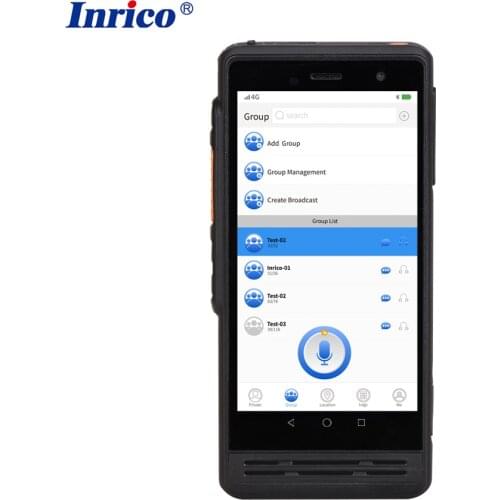 Inrico S300 4G LTE Band POC PTT Network Radio wifi Sim Card ZELLO / REAL PTT Android Walkie Talkie IP67 Waterproof 4600mAh