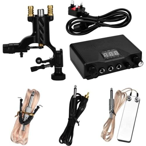 Complete Tattooing Machine Tattoo Power Kit Set Professional Body Art