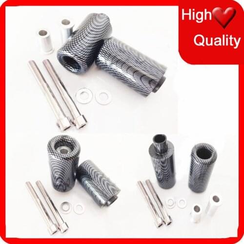Motorcycle For 2007-2008 Suzuki GSXR 1000 / GSX-R1000 Carbon No Cut Frame Sliders crash Falling protection