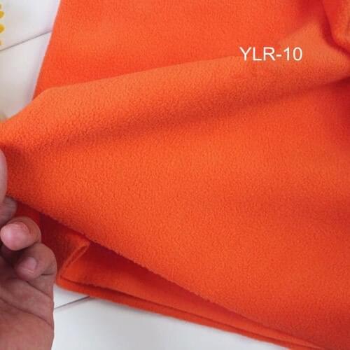 Orange/Carrot Soft Polar Fleece Fabric for Kids Cloth Baby Sleep Coat Fleece Fabrics Blanket Winter Scarf 50x150cm YLR-10