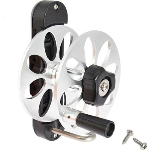 New Speargun Reel Split Spearfishing Rope Speargun Wheel Capacity 50M Fish Line On For Spearfishing Rope Reel Wheel