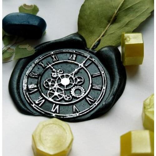 Time Clock gear Wax Seal Stamp, Mystery Sealing Wax Seal/gift Wax Stamp for pet lover, wedding invitation seal