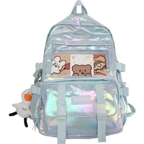 2021 Luxury Backpack Women Bags Designer laser Reflective Backpacks For Women School Bags For Girls Rucksack Shoulder Backpack
