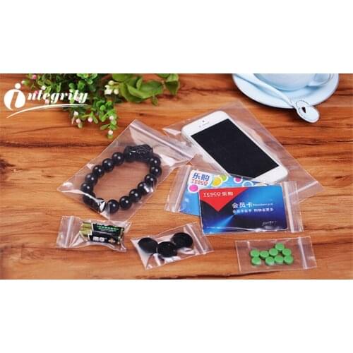 5000pcs 6*9cm Self Seal Plastic packagingzip lock poly Festive Party Supplies Gift Bag Sundries Storage Waterproof bag