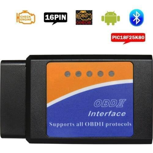 ELM 327 V1.5 OBD2 Scanner For Car ELM327 Bluetooth OBDII Auto Diagnostic Tools ELM-327 OBD 2 Engine Code Reader For Android