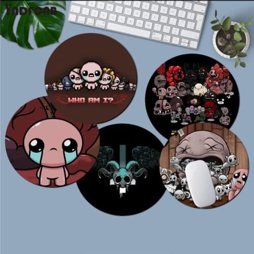 YNDFCNB The Binding of Isaac Soft Rubber Professional Gaming Mouse Pad Computer Anti-Slip Laptop PC Mice Pad Mat gaming Mousepad