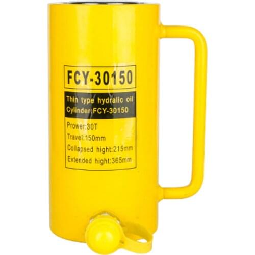 1 Piece Long Type Hydraulic Cylinder FCY-30150 Hydraulic Jack Output of 30T, Piston Stroke of 150mm