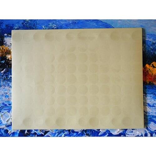 13/19/32/50mm Small large diameter round transparent labels circle PVC Sealing labels clear round stickers transparent sticker