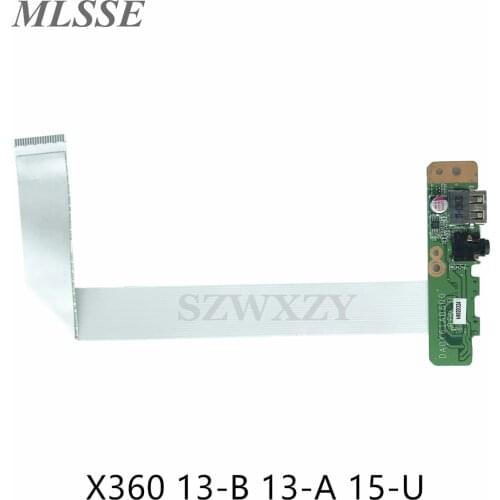 774600-001 For HP Pavilion X360 13-B 13-A 15-U Laptop Puerto USB Audio BOARD DA0Y61AB6D0