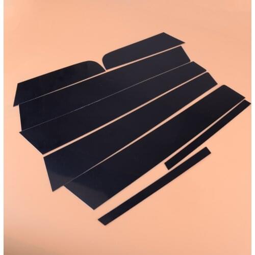 Car Window Column B C Pillar Cover Trim Mouldings Protector Sticker Fit for Mazda 3 2006-2009 2010 2011 2012 Accessories