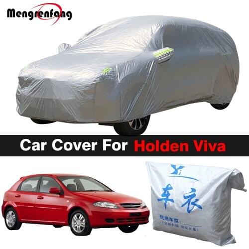 Car Cover Auto Outdoor Anti-UV Sun Shade Snow Rain Protection Cover For Holden Viva