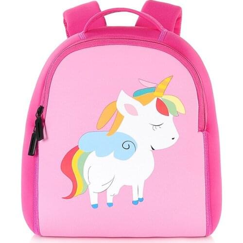 Kindergarten Kids Animal Backpacks Waterproof Schoolbags Satchel Boys Girls Children Cute Cartoon Unicorn School Bags
