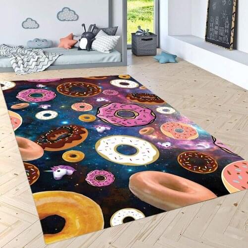 Donut Carpet,Home Decor Rugs Modern Rugs,Non Slip Floor Carpet,Teens Carpet, kids Room Rugs, Boys Room Rugs,Fashion Street