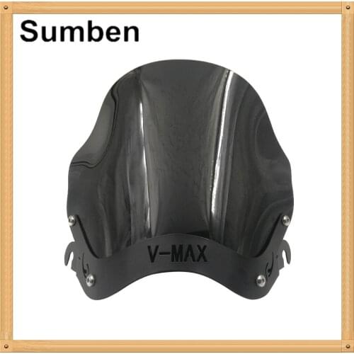 Windshield Windscreen Front Glass Wind Shield Mount Support Bracket for Yamaha VMAX V-MAX 1200 VMAX1200 VMAX12 V-MAX12 85 - 08