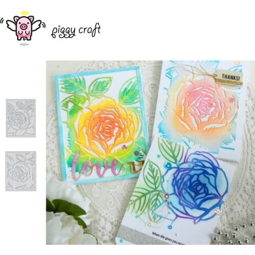 Craft metal cutting dies cut die mold Blooming flowers frame Scrapbook paper craft knife mould blade punch stencils dies