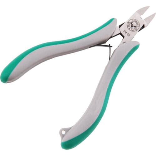 1pc Tsunoda King TTC TM-02 Trinity Thin Blade Mini Nipper 120mm Oblique Tip Model Cutter