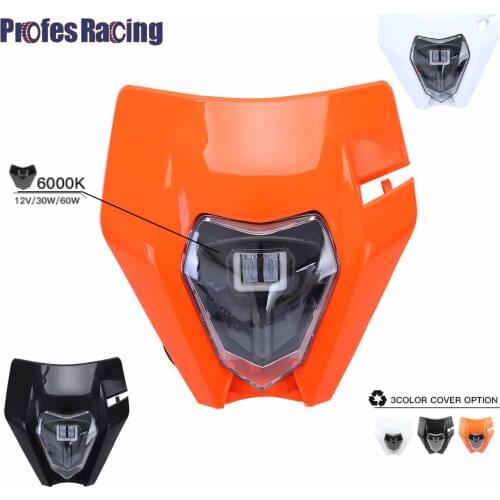 Motorcycle LED Headlight Headlamp Head Lamp Light for XC EXCF SX SXF XC XCF XCW XCFW 125 150 250 300 350 450 530 690 SMR Six Day