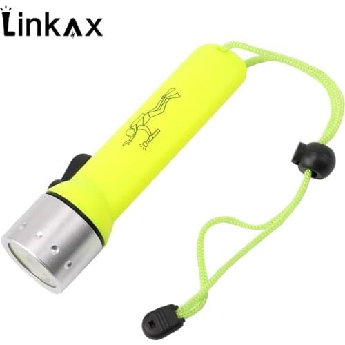 New Hot Professional LED Torch 800LM Q5 Underwater Diving Flashlight Torch Waterproof Lamp